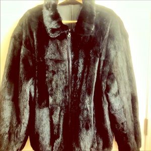 Clothes and mink coat